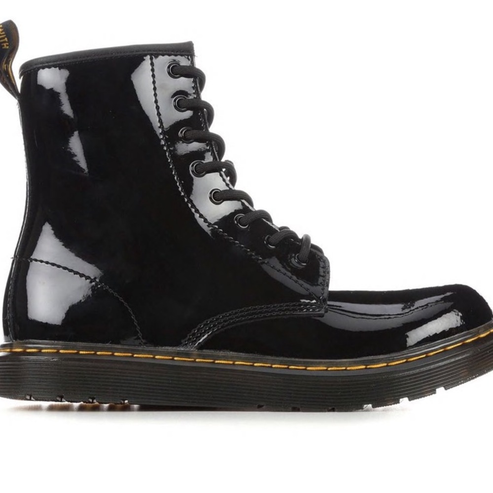 Dr Martens lace up boots black size 5